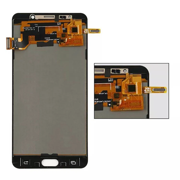 Para sa Samsung Galaxy Tandaan 5 LCD OLED Display Screen Digitizer Assembly na may Frame