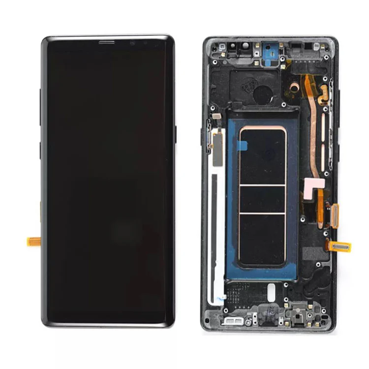 Para sa Samsung Galaxy Tandaan 8 LCD OLED Display Screen Digitizer Assembly na may Frame