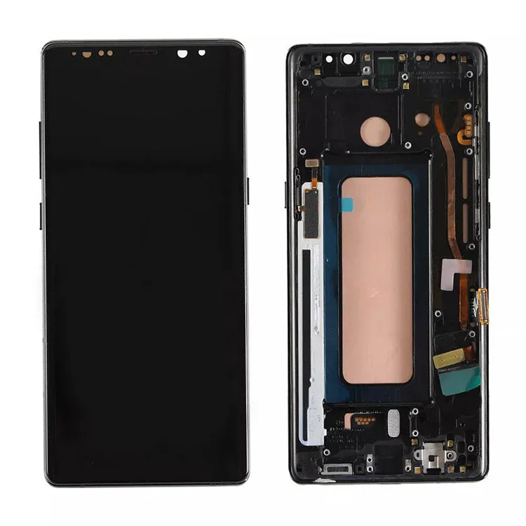 Para sa Samsung Galaxy Tandaan 8 LCD OLED Display Screen Digitizer Assembly na may Frame
