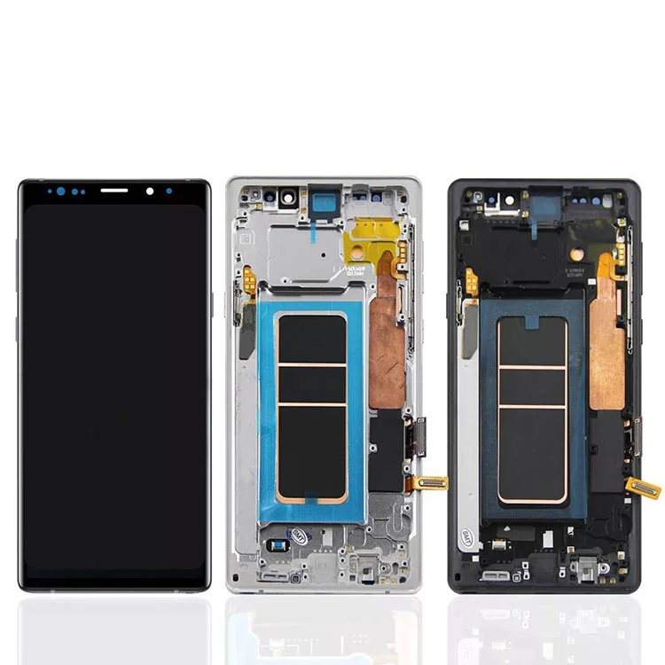 Para sa Samsung Galaxy Tandaan 9 LCD OLED Display Screen Digitizer Assembly na may Frame
