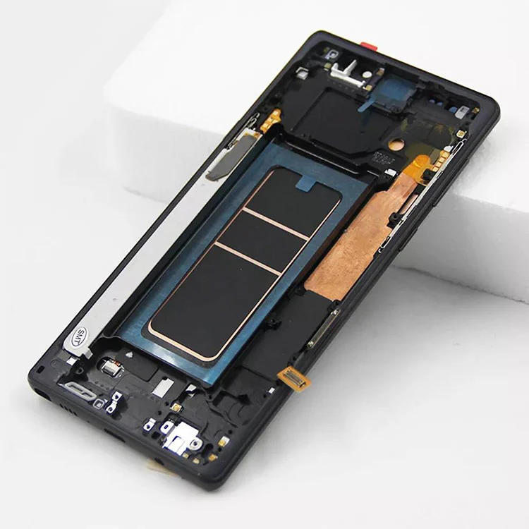 Para sa Samsung Galaxy Tandaan 9 LCD OLED Display Screen Digitizer Assembly na may Frame