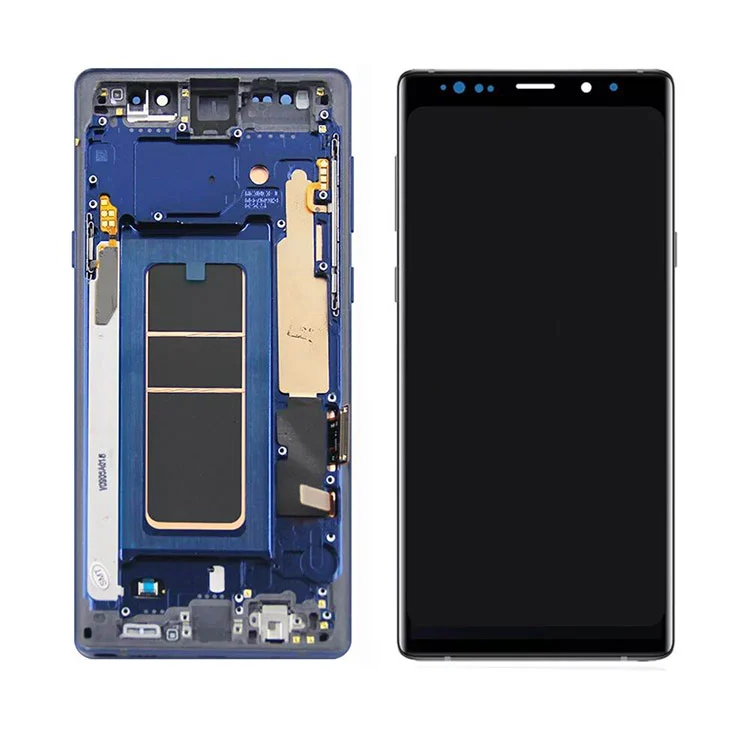 Para sa Samsung Galaxy Tandaan 9 LCD OLED Display Screen Digitizer Assembly na may Frame