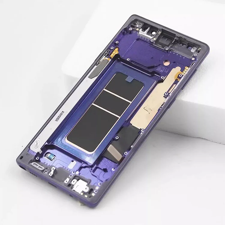 Para sa Samsung Galaxy Tandaan 9 LCD OLED Display Screen Digitizer Assembly na may Frame