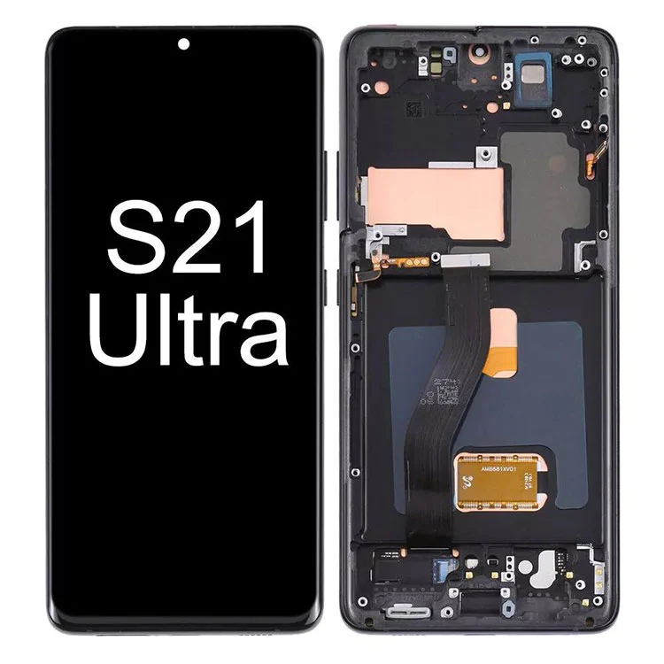 Para sa Samsung Galaxy S21 Ultra LCD Display Touch Screen Assembly kapalit